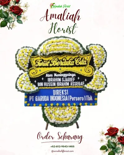 Papan Bunga Duka di Tode Kisar